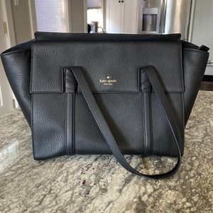 Black Leather Kate Spade Purse
